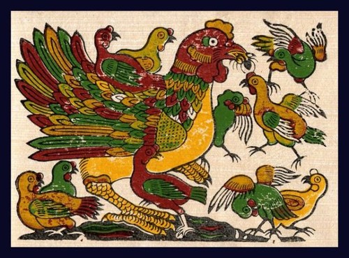 Dong Ho folk paintings- national cultural heritage - ảnh 3